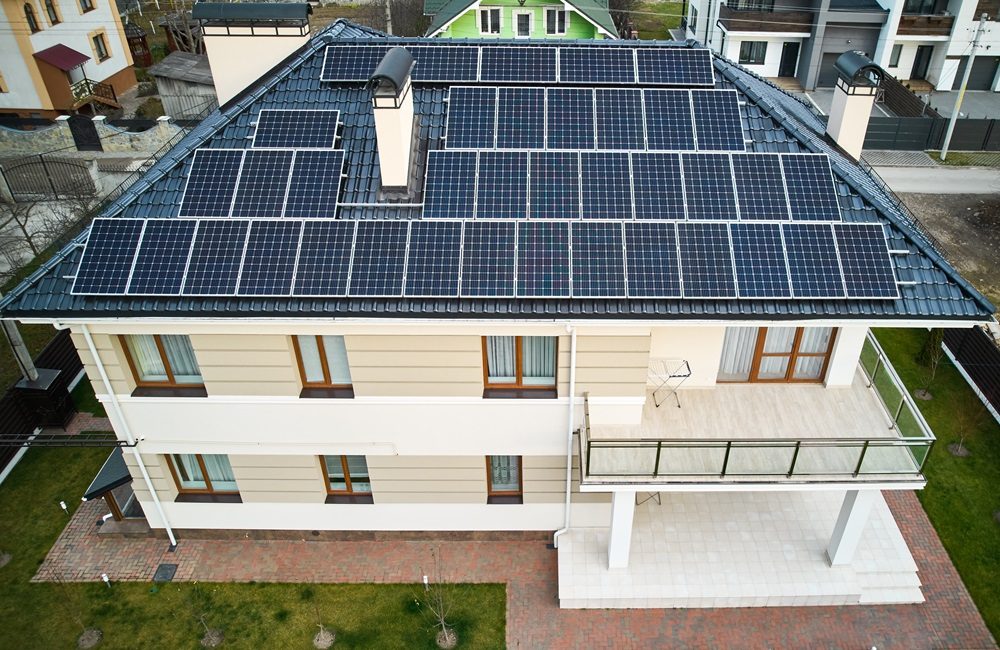 Residential solar panels Melbourne providing clean energy for a home